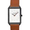 Skagen Hagen Leather Strap White Dial Quartz SKW6929 Men's Watch