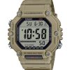 Casio Digital Resin Strap Quartz AE-1600H-5AV 100M Men's Watch