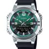 Casio Analog Digital Combination Resin Strap Green Dial Quartz AMW-870A-3AV Men's Watch