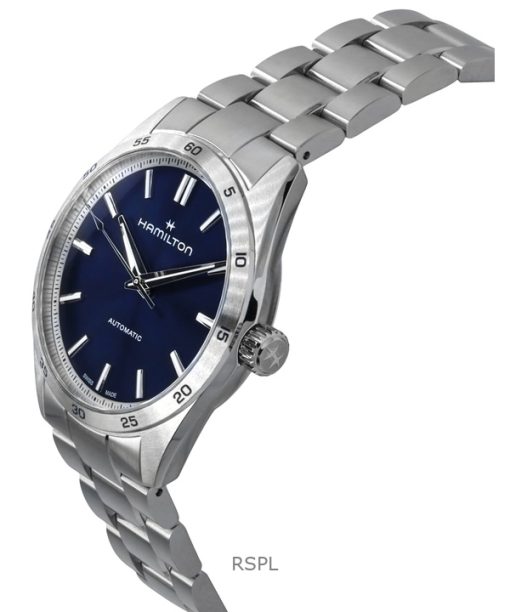 Hamilton Jazzmaster Performer Stainless Steel Blue Dial Automatic H36215140 100M Men's Watch