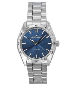 Hamilton Jazzmaster Performer Stainless Steel Blue Dial Automatic H36235140 100M Men's Watch