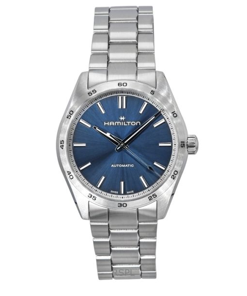 Hamilton Jazzmaster Performer Stainless Steel Blue Dial Automatic H36235140 100M Men's Watch