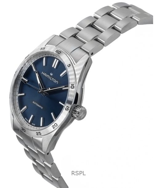 Hamilton Jazzmaster Performer Stainless Steel Blue Dial Automatic H36235140 100M Men's Watch