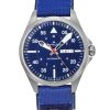 Hamilton Khaki Aviation Pilot Air-Glaciers Edition Textile Strap Blue Dial Automatic H64655941 100M Men's Watch