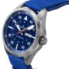 Hamilton Khaki Aviation Pilot Air-Glaciers Edition Textile Strap Blue Dial Automatic H64655941 100M Men's Watch