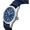 Hamilton Khaki Field Textile Strap Blue Dial Automatic H69439940 Men's Watch