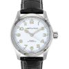 Hamilton Khaki Field Murph Leather Strap White Dial Automatic H70405710 100M Men's Watch