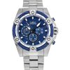 Invicta Bolt Chronograph Stainless Steel Blue Dial Quartz 25513 100M Men's Watch