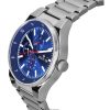 Invicta Racing Stainless Steel Blue Dial Quartz 47548 Men's Watch