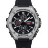 Casio Standard Analog Chronograph Resin Strap Black Dial Quartz MWA-300H-1AV 100M Men's Watch