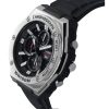 Casio Standard Analog Chronograph Resin Strap Black Dial Quartz MWA-300H-1AV 100M Men's Watch