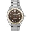 Orient Mako III Stainless Steel Brown Dial Solar Diver's RA-WJ0004Y 200M Men's Watch