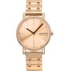 Skagen Signatur Lille Rose Gold Tone Stainless Steel Rose Gold Dial Quartz SKW3125 Women's Watch