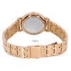 Skagen Signatur Lille Rose Gold Tone Stainless Steel Rose Gold Dial Quartz SKW3125 Women's Watch