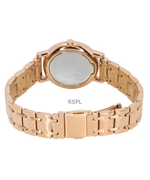 Skagen Signatur Lille Rose Gold Tone Stainless Steel Rose Gold Dial Quartz SKW3125 Women's Watch