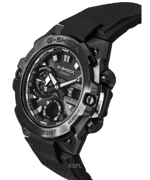 Refurbished Casio G-Shock G-Steel Analog Digital Resin Strap Black Dial Tough Solar GST-B400BB-1A 200M Men's Watch