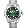 Tag Heuer Aquaracer Professional Date Sunray Brushed Green Dial Automatic Diver's WBP2115.BA0627 200M Men's Watch