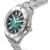 Tag Heuer Aquaracer Professional Date Sunray Brushed Green Dial Automatic Diver's WBP2115.BA0627 200M Men's Watch